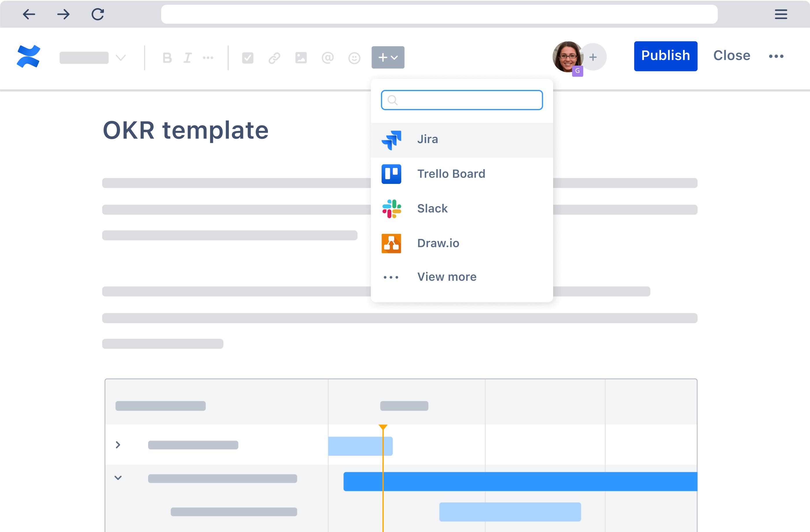 OKR template